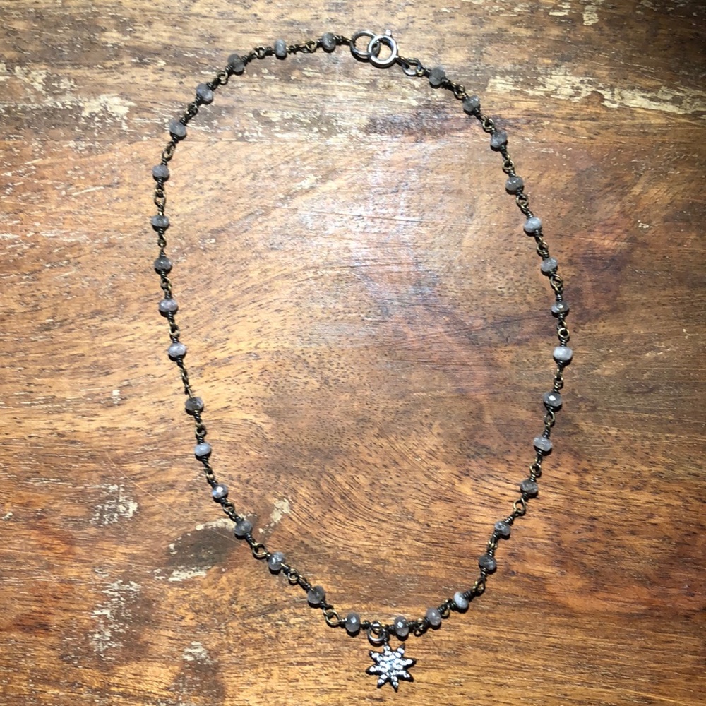 Handmade 13 inch Chained Necklace